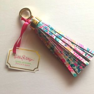 Lilly Pulitzer Tassel Keychain